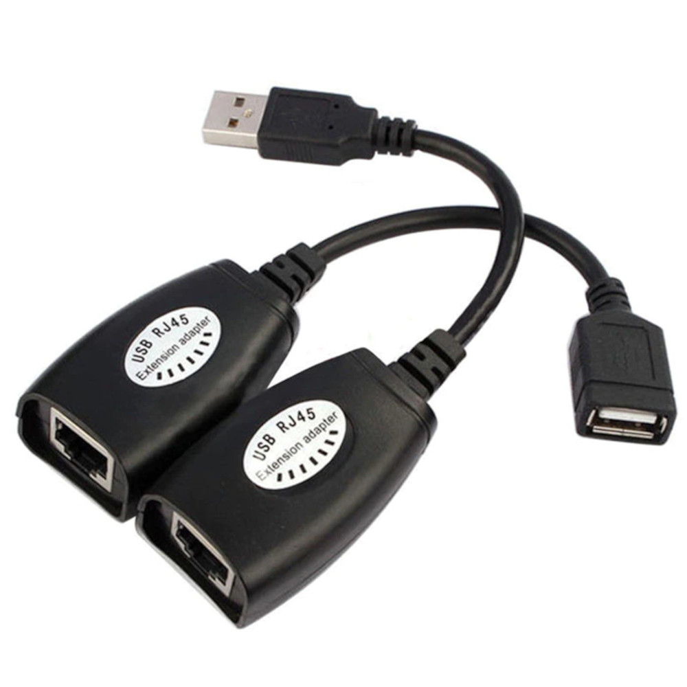 Extensao USB AM/AF via RJ45 ate 50metros