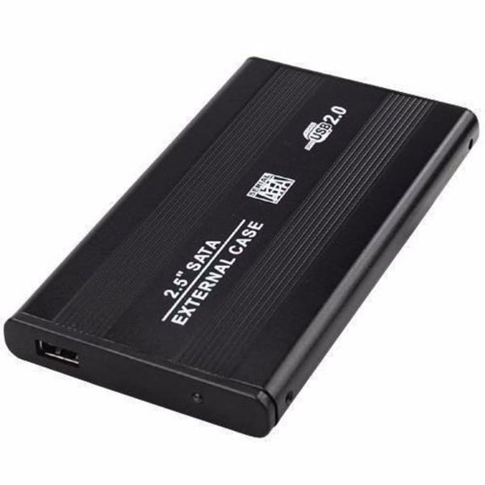 Case HD SSD Sata até 2Tb 2.5 polegadas USB 2.0 alumínio