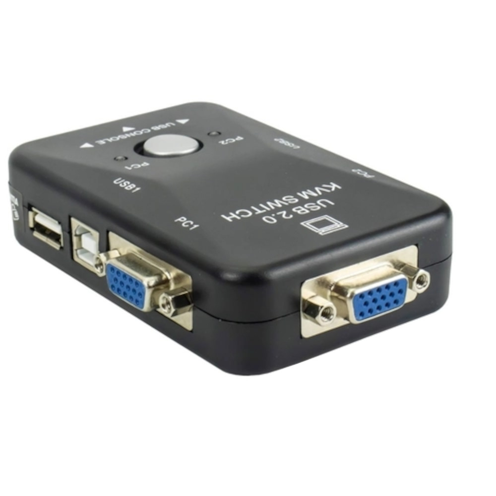 Chaveador KVM USB 2 portas