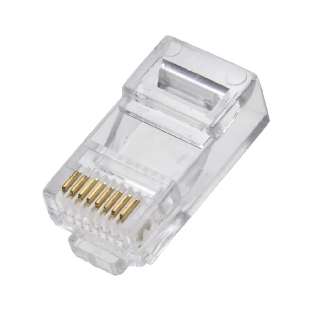 Conector RJ45 Cat5E (pacote c/ 10)