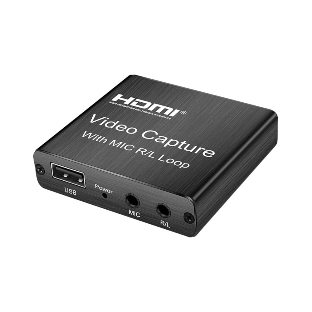 Placa captura HDMI usb 3.0/60Hz loop/mic