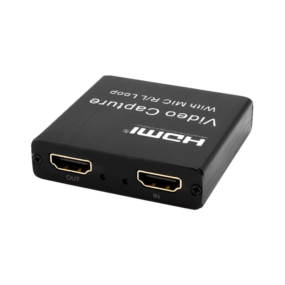 Placa captura HDMI usb 3.0/60Hz loop/mic